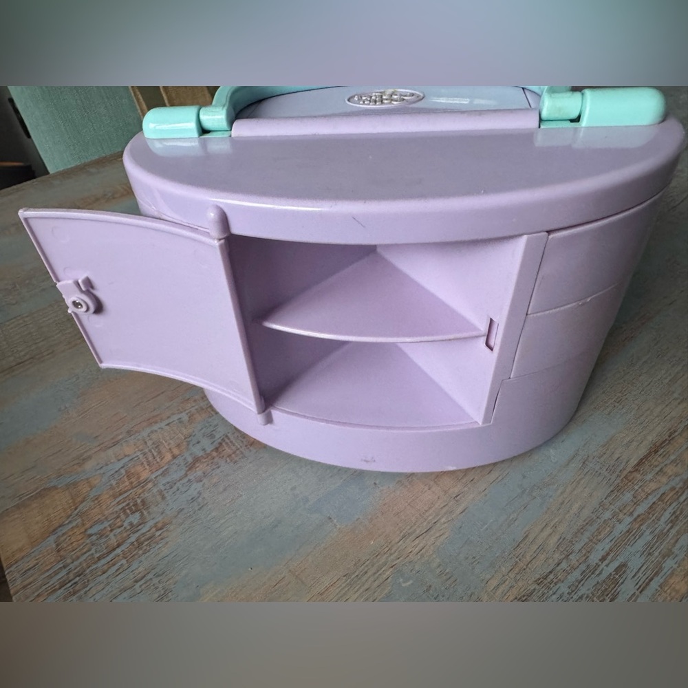 Polly Pocket 1991 Vintage Bluebird Pullout Playhouse Jewelry Box - Picture 9 of 16